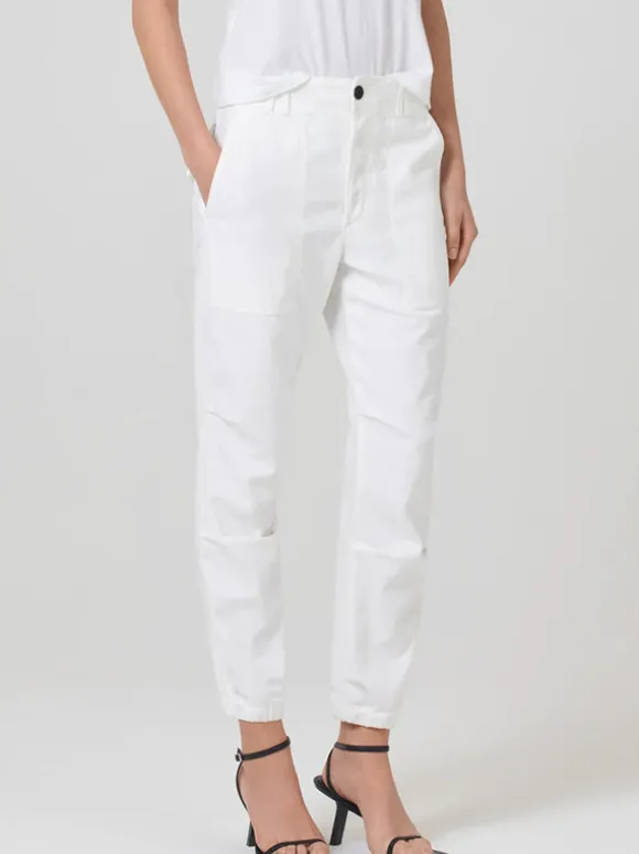 Agni Utility Trouser in Soft White