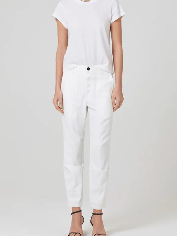 Agni Utility Trouser in Soft White