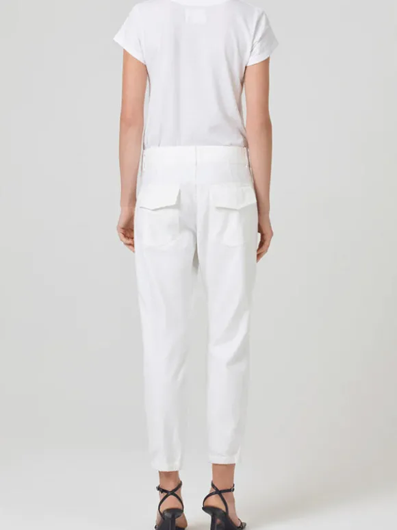Agni Utility Trouser in Soft White