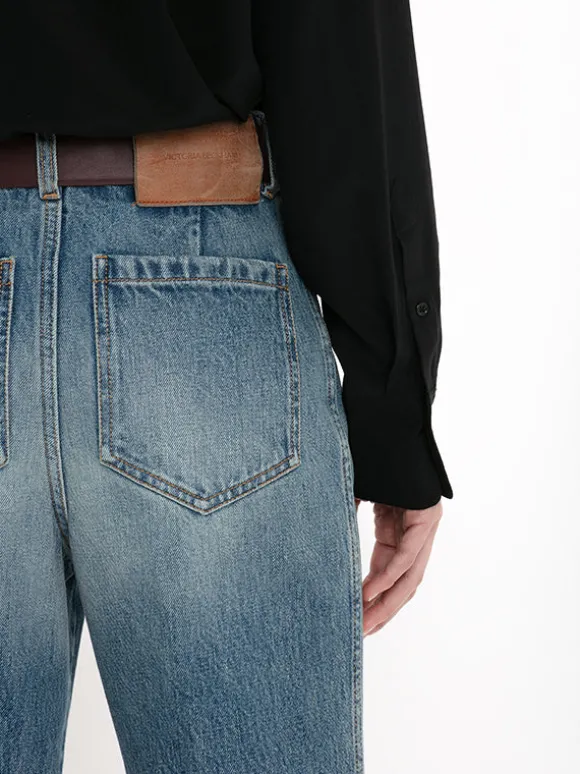 Alina Jean in Worn Blue Wash