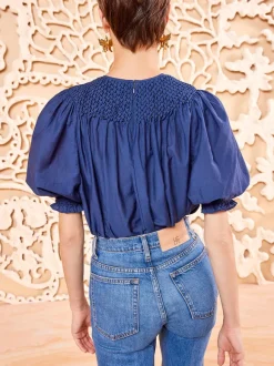 Alita Top in Midnight