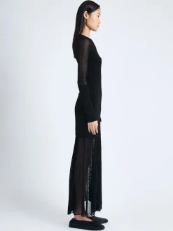 Anita Knit Dress in Black