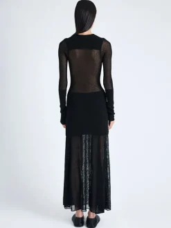 Anita Knit Dress in Black