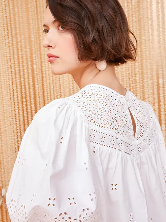 Aviana Top in Cowrie