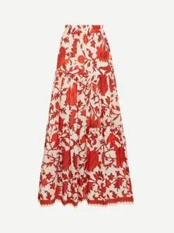 Big Skirt in Reef White