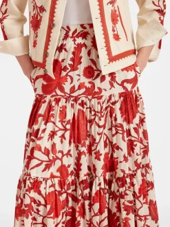 Big Skirt in Reef White