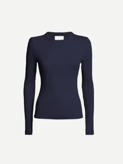 Bina Crewneck in Navy