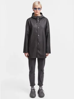Black Lightweight Stockholm Raincoat