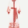 Blythe Midi Dress in Coconut