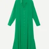 Boden Dress in Seagreen