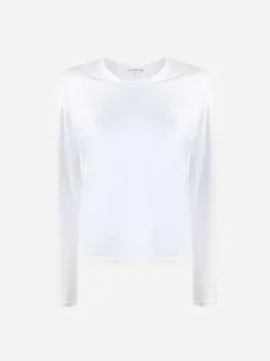 Boxy L/S Tee in White