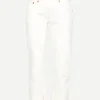 Boy Straight w/Cuff in Sutton White