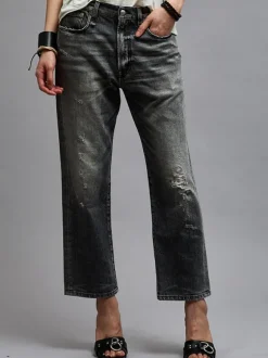 Boyfriend Jean in Vintage Grey