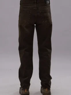 Boyfriend Jean in Vintage Chocolate Brown