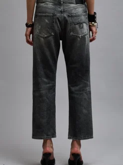 Boyfriend Jean in Vintage Grey