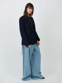 Caplana Bis Shirt in Navy