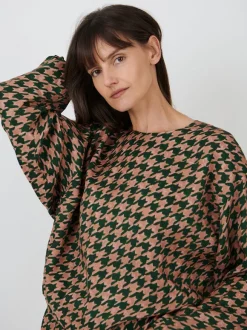 Capo Shirt in Green Print
