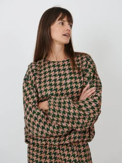 Capo Shirt in Green Print