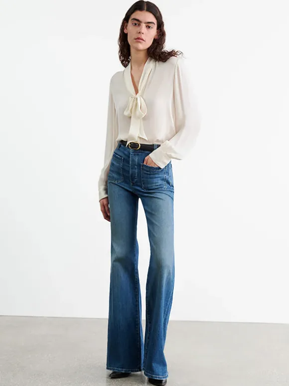 Carina Top in Ivory