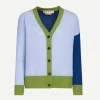Cashmere Cardigan in Illusion Blue