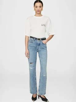 Cason Tee Graffiti in Ivory
