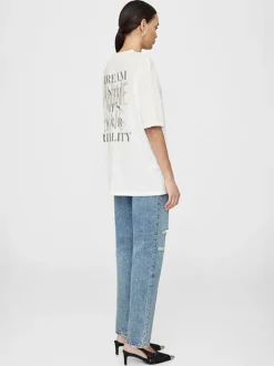 Cason Tee Graffiti in Ivory