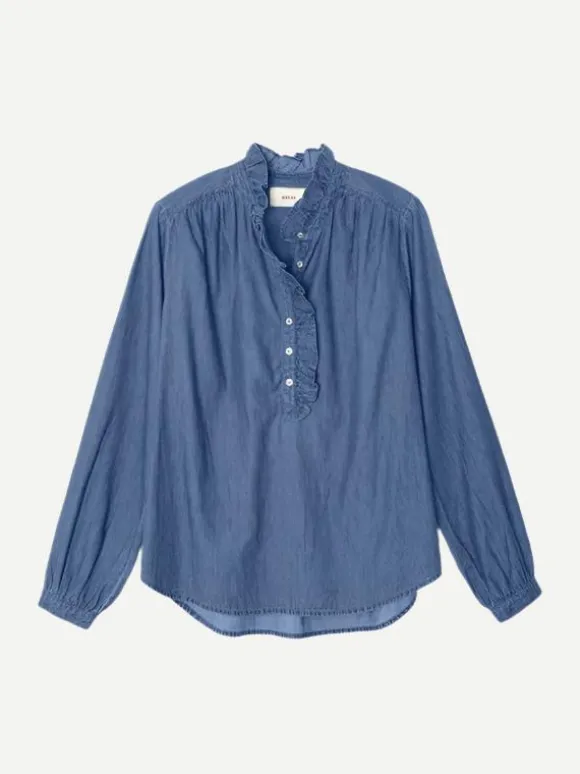 Caspian Top in Blue Rinse