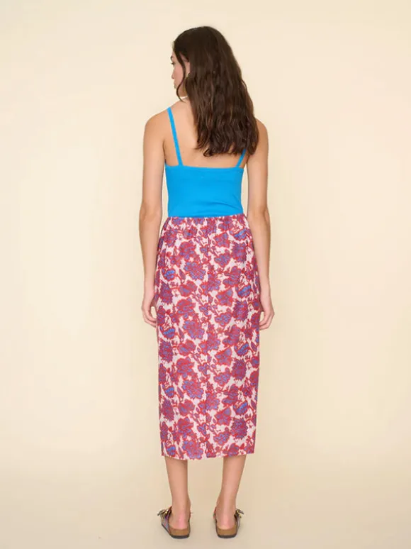 Celia Skirt in Electric Red