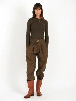 Celiana Pants in Kahki