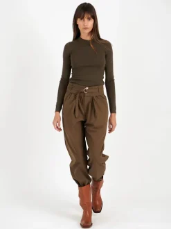 Celiana Pants in Kahki
