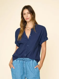 Channing Shirt in Navy