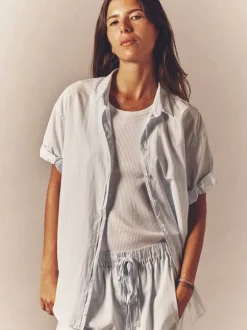 Channing Shirt in Skylight