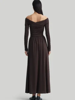 Charlotte Dress in Sable