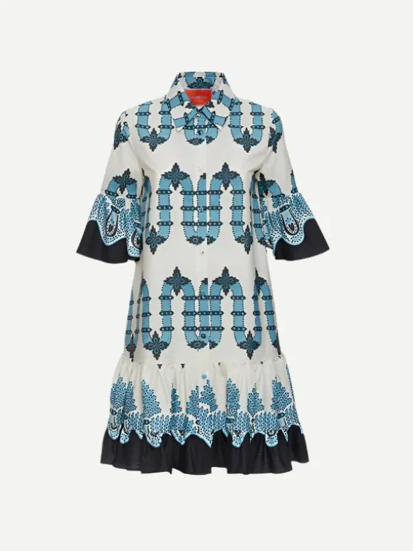 Choux Dress in Scirocco Placee