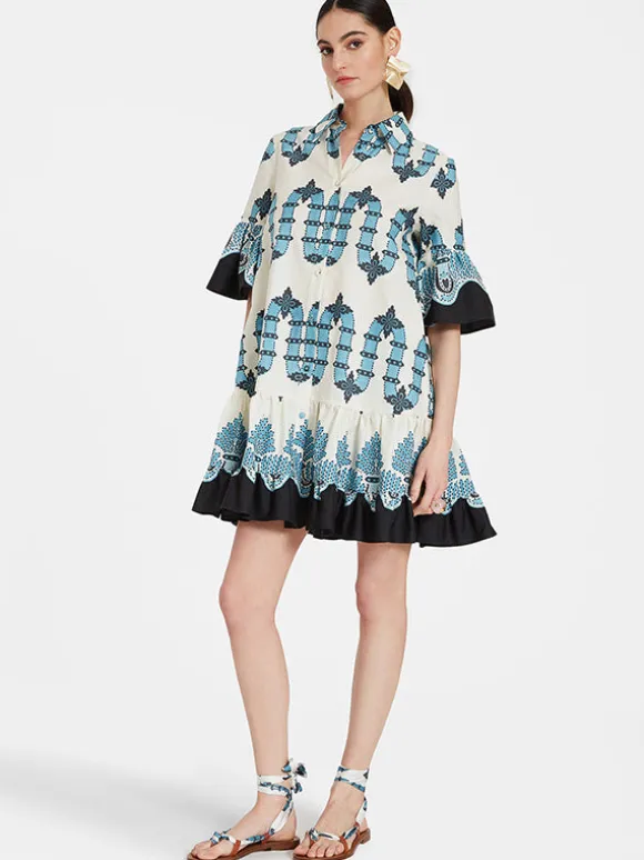 Choux Dress in Scirocco Placee