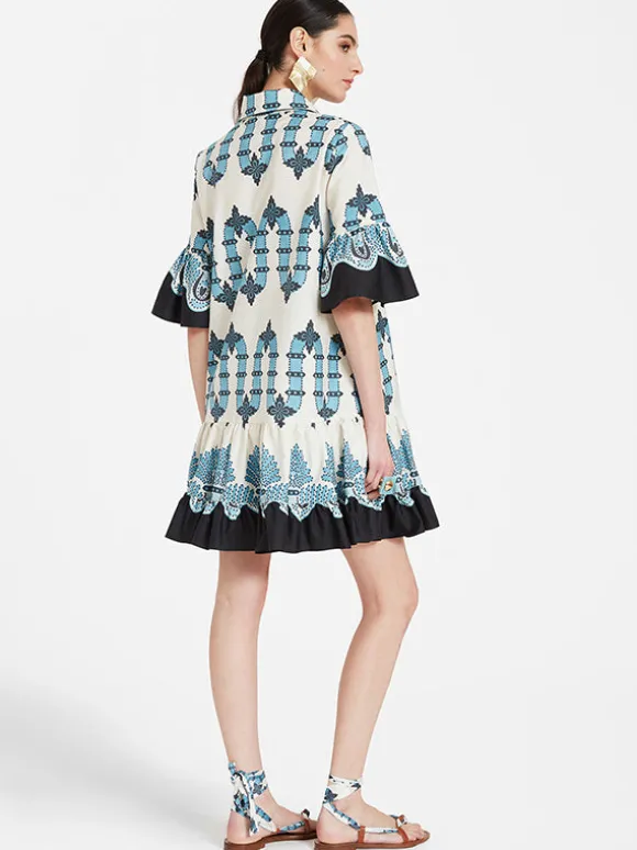 Choux Dress in Scirocco Placee