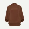 Clari Shirt in Brown
