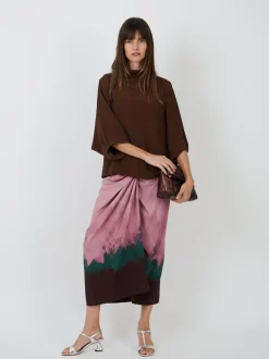 Clari Shirt in Brown