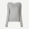 Classic Raglan Sweatshirt in Heather Grey