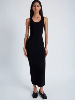Cole Knit Dress in Black