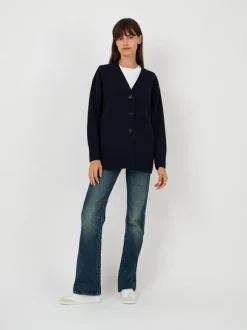 Comfort Cardigan in Navy