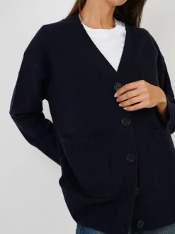 Comfort Cardigan in Navy