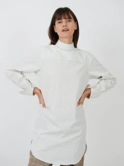 Corso Turtleneck Shirt in Off White