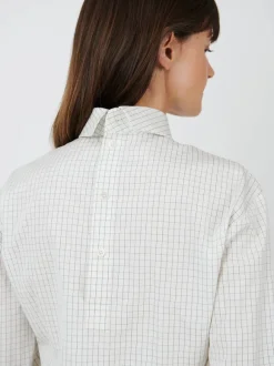 Corso Turtleneck Shirt in Off White