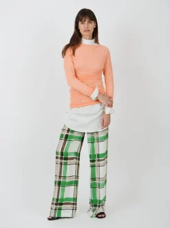 Corso Turtleneck Shirt in Off White
