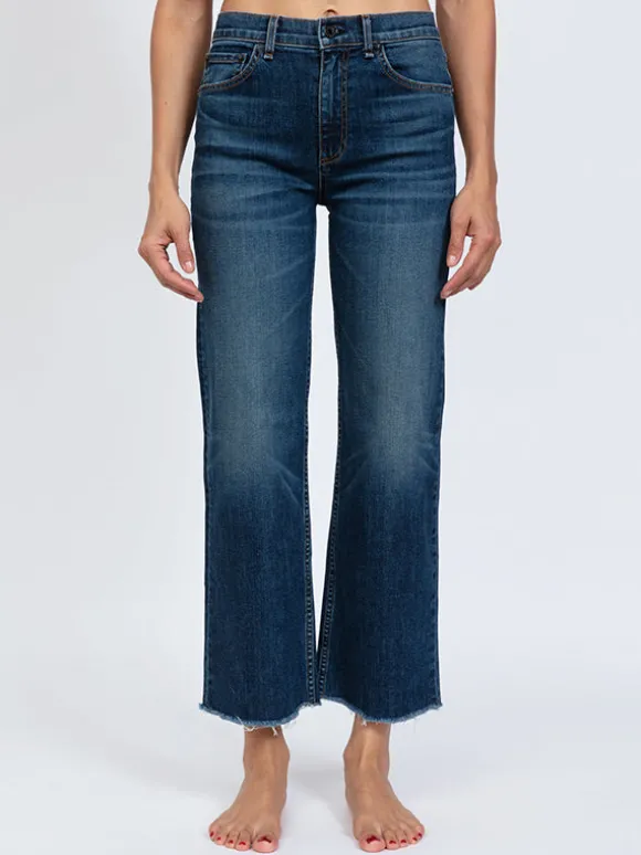 Crop wide Leg in Chevelle