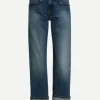 Cuffed Romeo Jean in Caslon Selvedge Blue