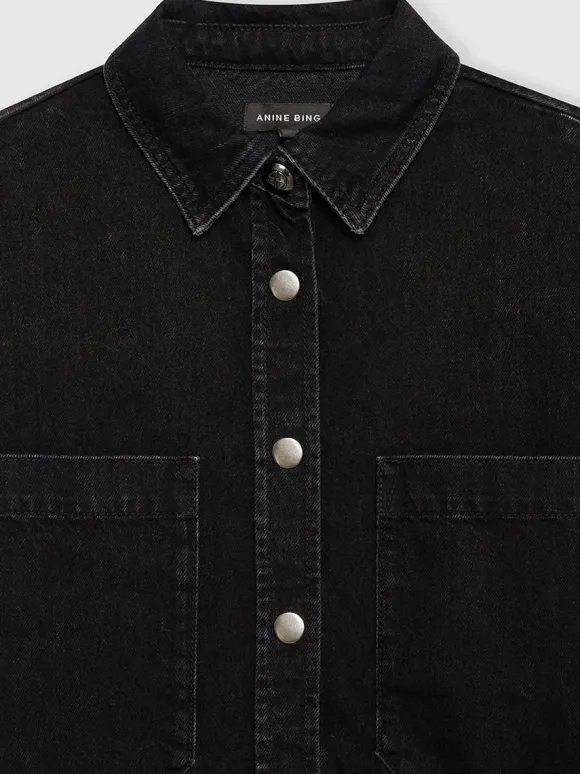 Dante Shirt in Iron Black