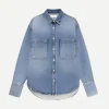 Dante Shirt in Vintage Denim