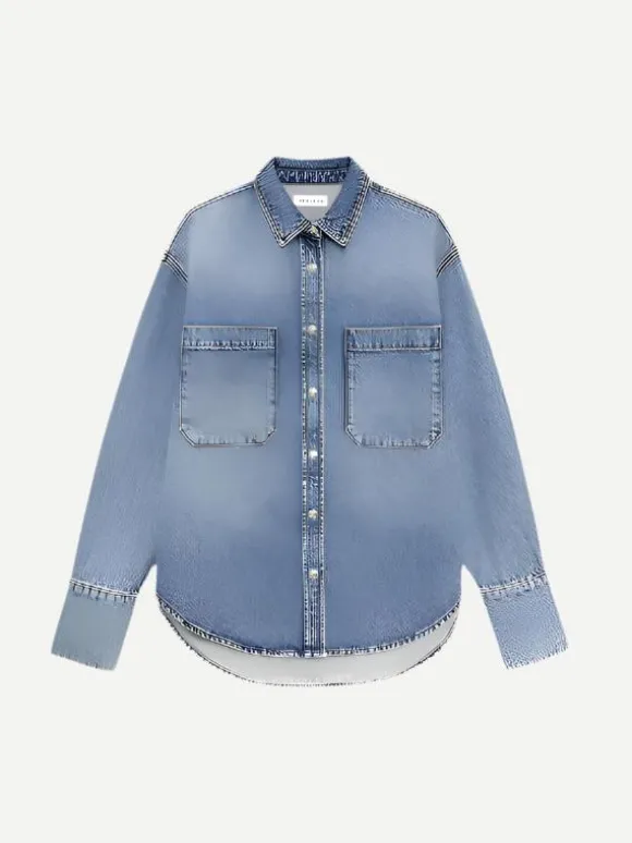 Dante Shirt in Vintage Denim